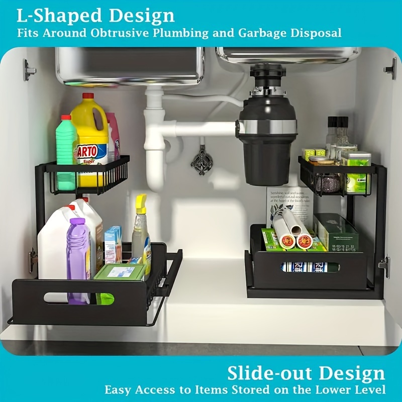 Organisateur coulissant sous l - Home Depot Bathroom Sink avis et prix