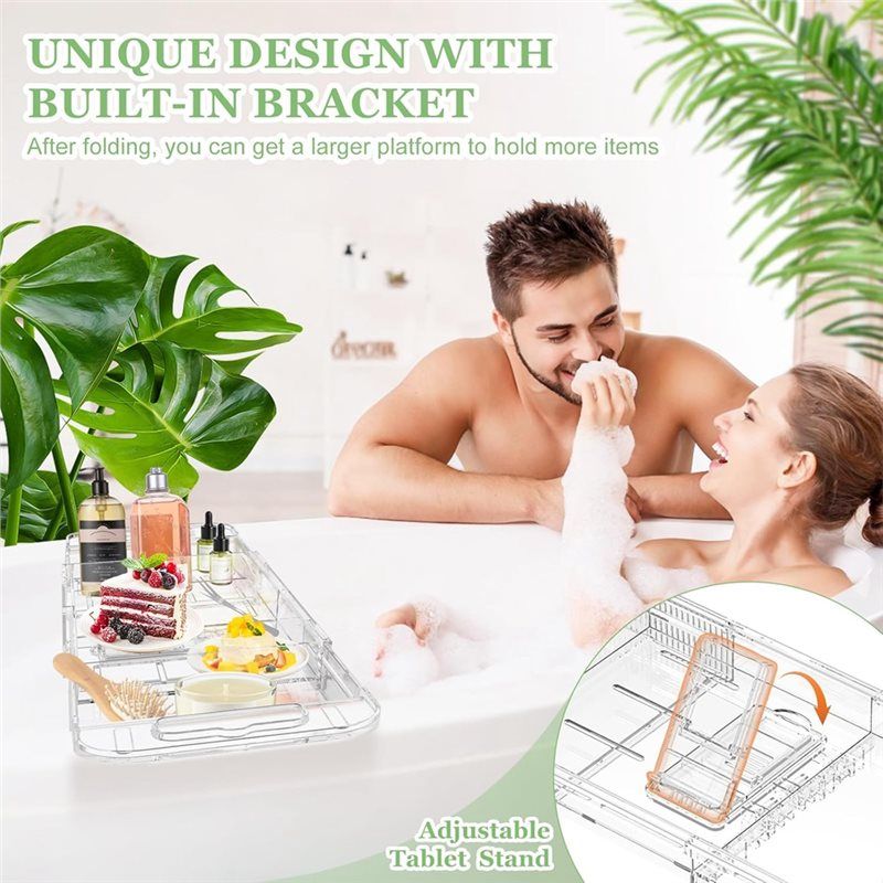 AEE2-Plateau de bain extensibl - Bath Caddy Tray avis et prix