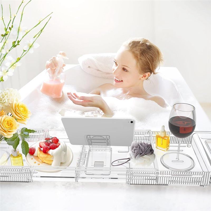 AEE2-Plateau de bain extensibl - Bath Caddy Tray avis et prix