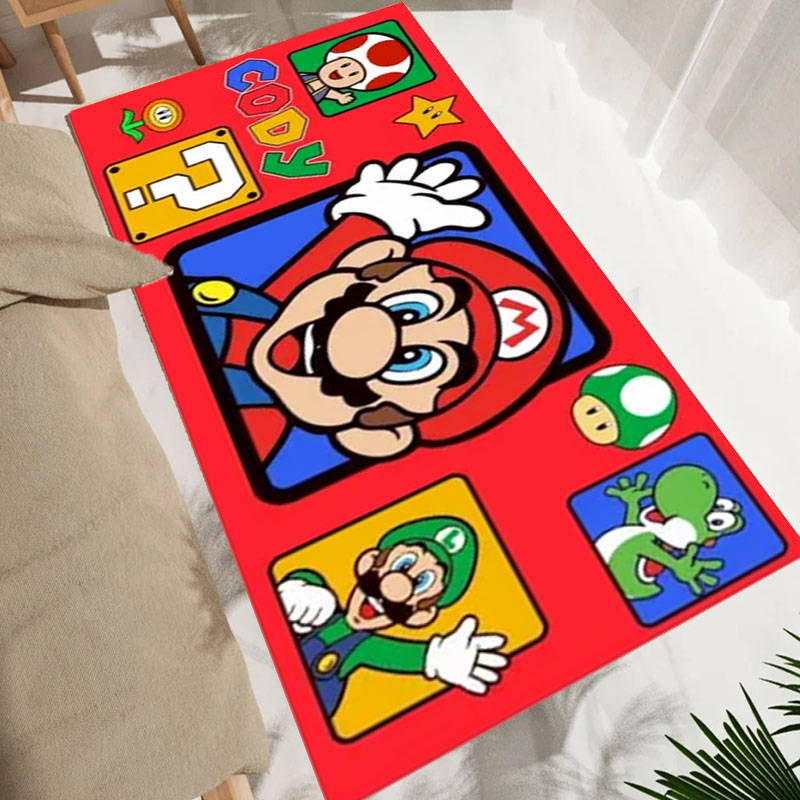 Dessin animé s-super m-mario B - Home Bathroom Floor Mats avis et prix