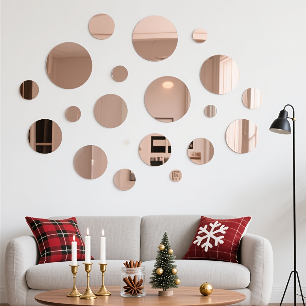 Autocollants muraux miroir acr - Home Goods Bathroom Mirrors avis et prix