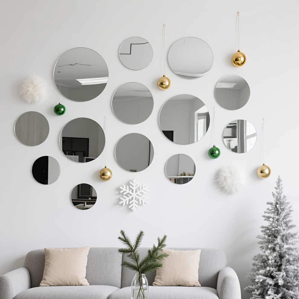 Autocollants muraux miroir acr - Home Goods Bathroom Mirrors avis et prix