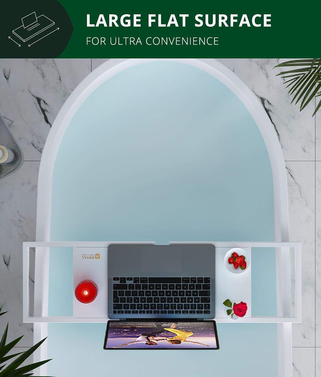 Plateau de bain extensible de  - Bath Caddy Tray avis et prix