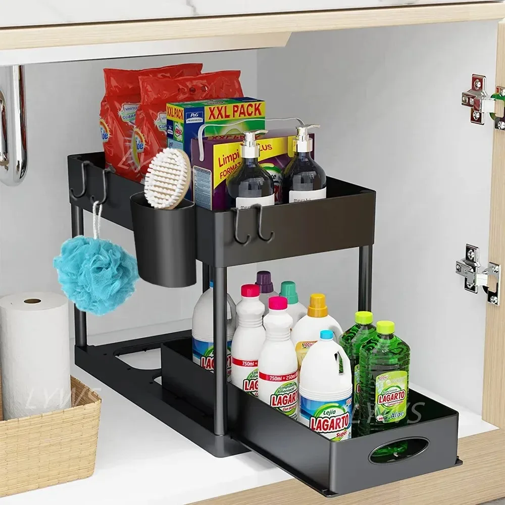 Panier de rangement coulissant - Home Depot Bathroom Sink avis et prix