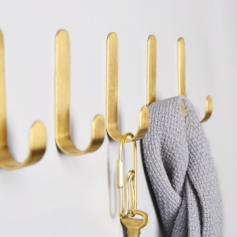 Crochets muraux en laiton sans - Robe Hook Adhesive avis et prix