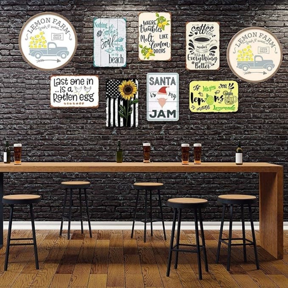 CIFBUY Décoration murale en al - Home Design Bathroom avis et prix