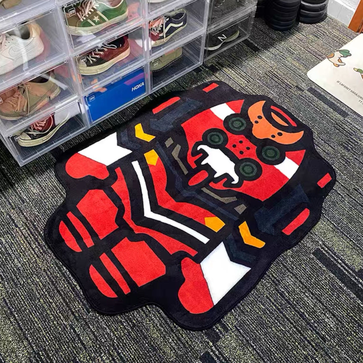 Tapis en peluche design NEON G - Home Bathroom Floor Mats avis et prix
