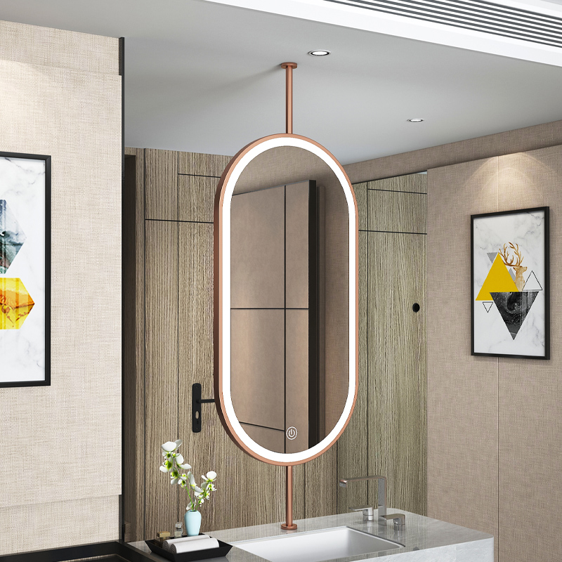Miroir suspendu ovale pour pla - Home Living Bathroom Vanity avis et prix
