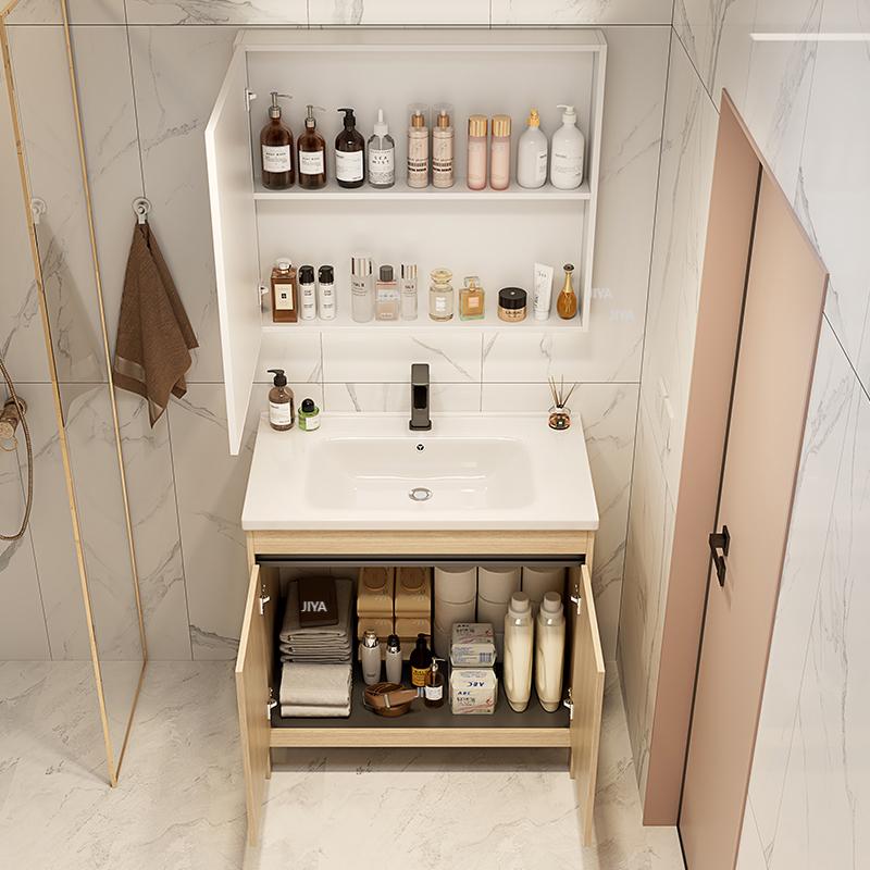 Meuble de salle de bain sur pi - Home Living Bathroom Vanity avis et prix