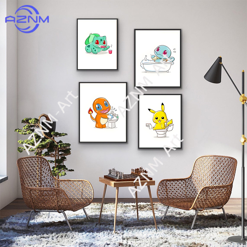 Peinture sur toile amusante de - Home Bathroom Pictures avis et prix