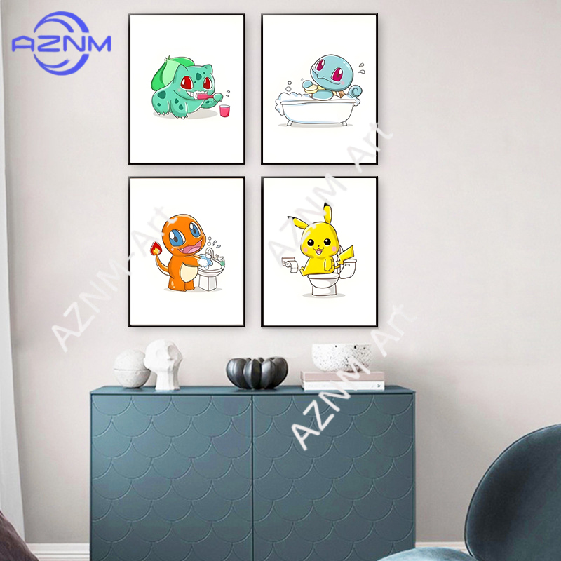 Peinture sur toile amusante de - Home Bathroom Pictures avis et prix