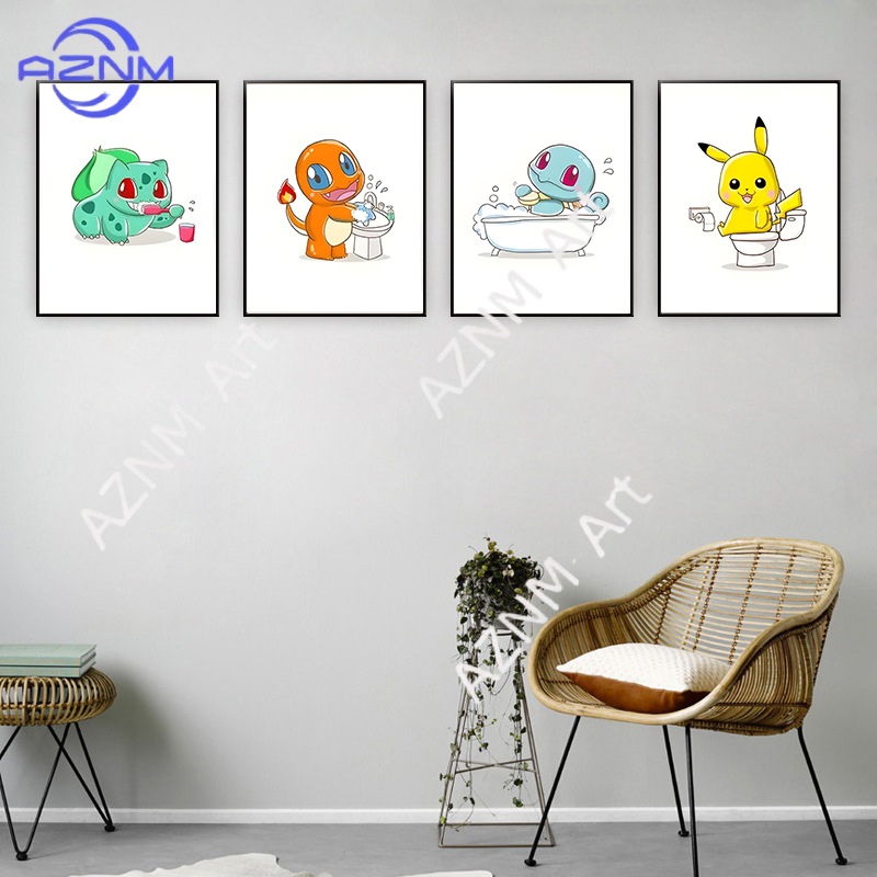 Peinture sur toile amusante de - Home Bathroom Pictures avis et prix