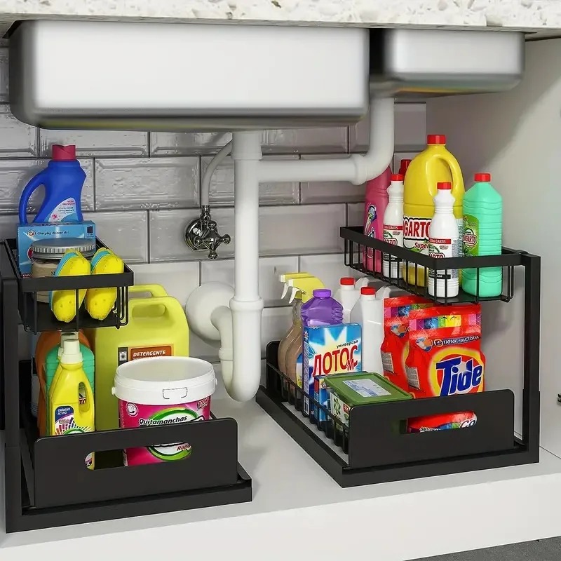 Organiseur sous évier à 2 nive - Home Depot Bathroom Sink avis et prix